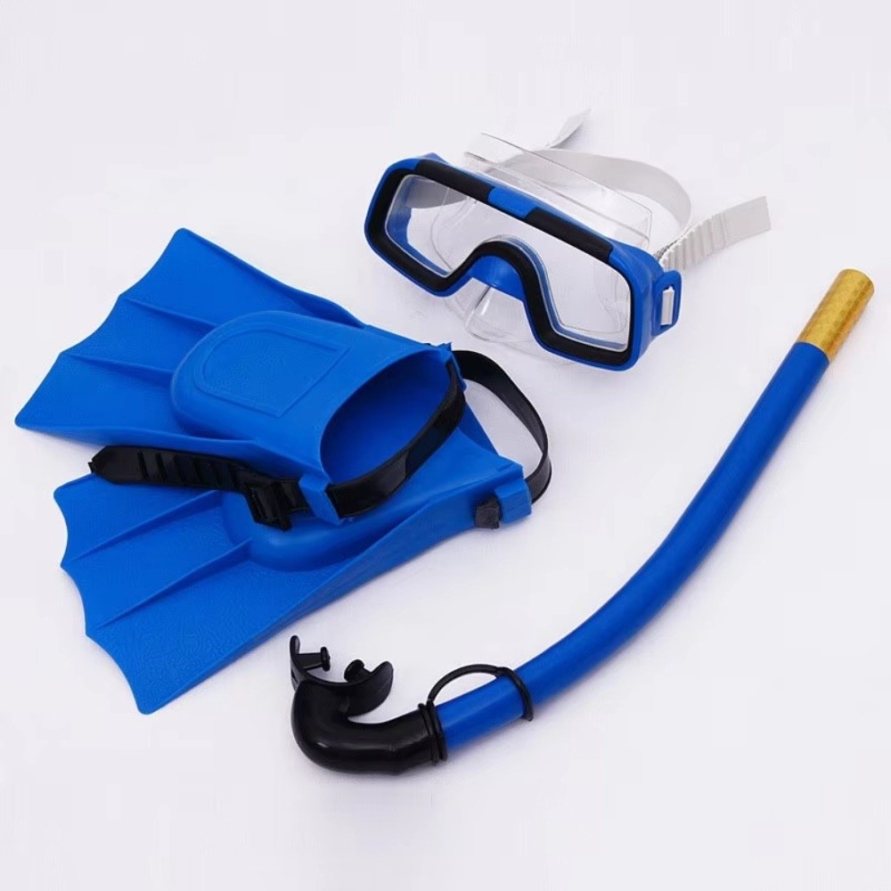 Freediving Mask Set - Nieuwe anti-condens duikmaskerset voor kinderen, verstelbaar,