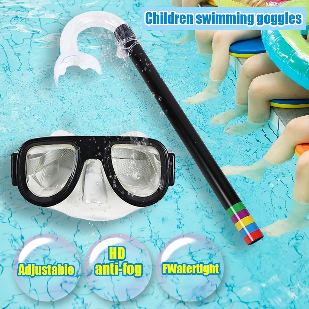 Freediving Mask Set - Zomer Kinderen Duikbril Masker Ademhalingsbuis Onderwater