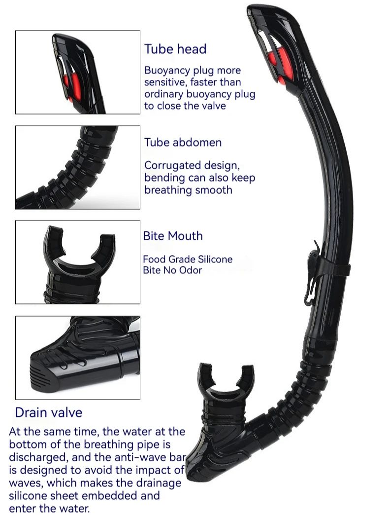 WAVE Professioneel snorkelen C - Freediving Mask Set recensie en prijs