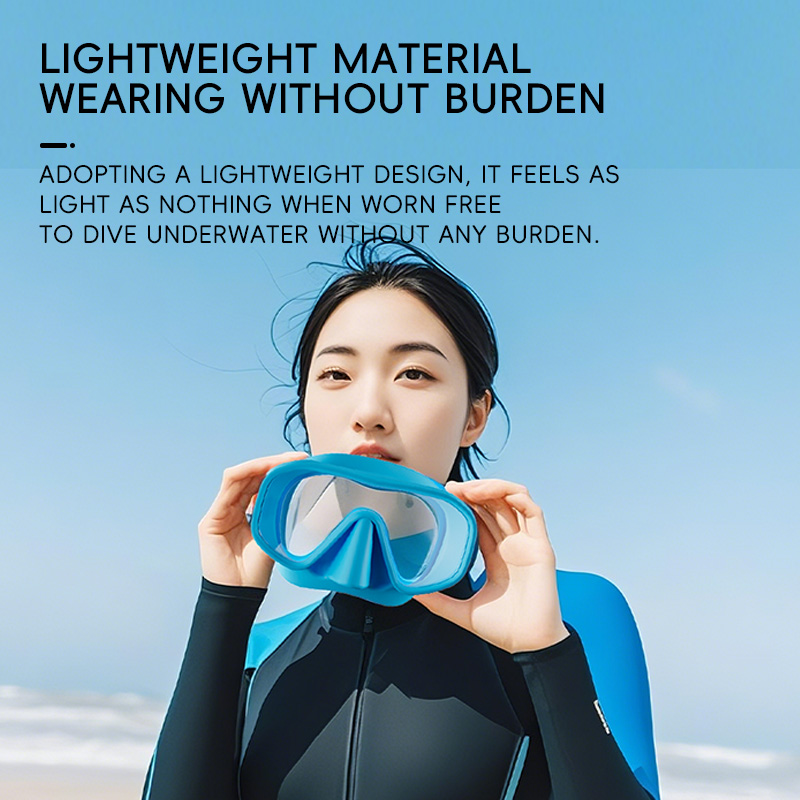 Professioneel frameloos duikma - Freediving Mask Set recensie en prijs