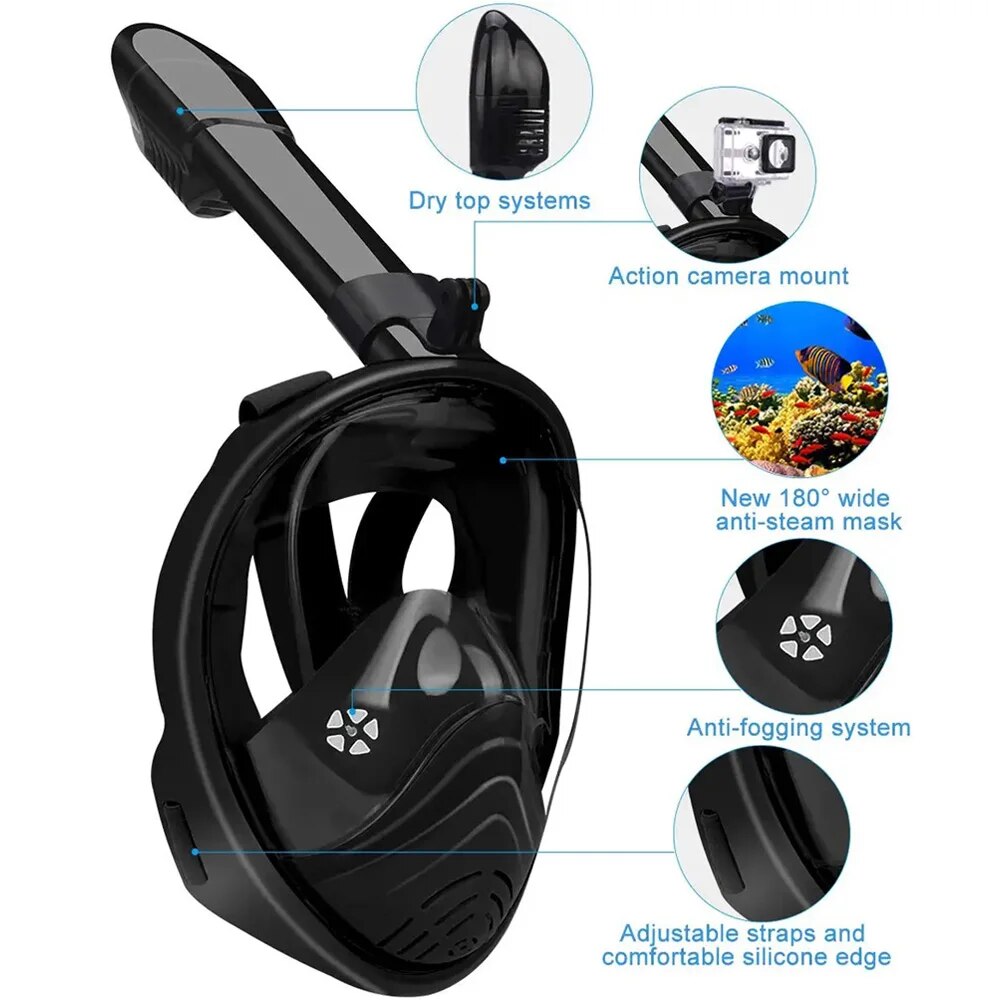 Onderwater snorkelen volledig  - Freediving Mask Set recensie en prijs