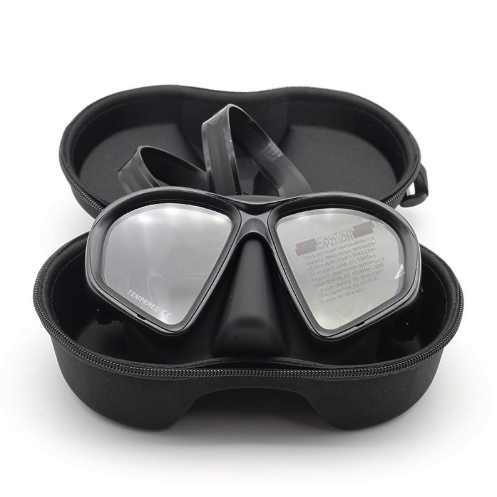 Duikmasker van gehard glas, op - Freediving Mask Set recensie en prijs
