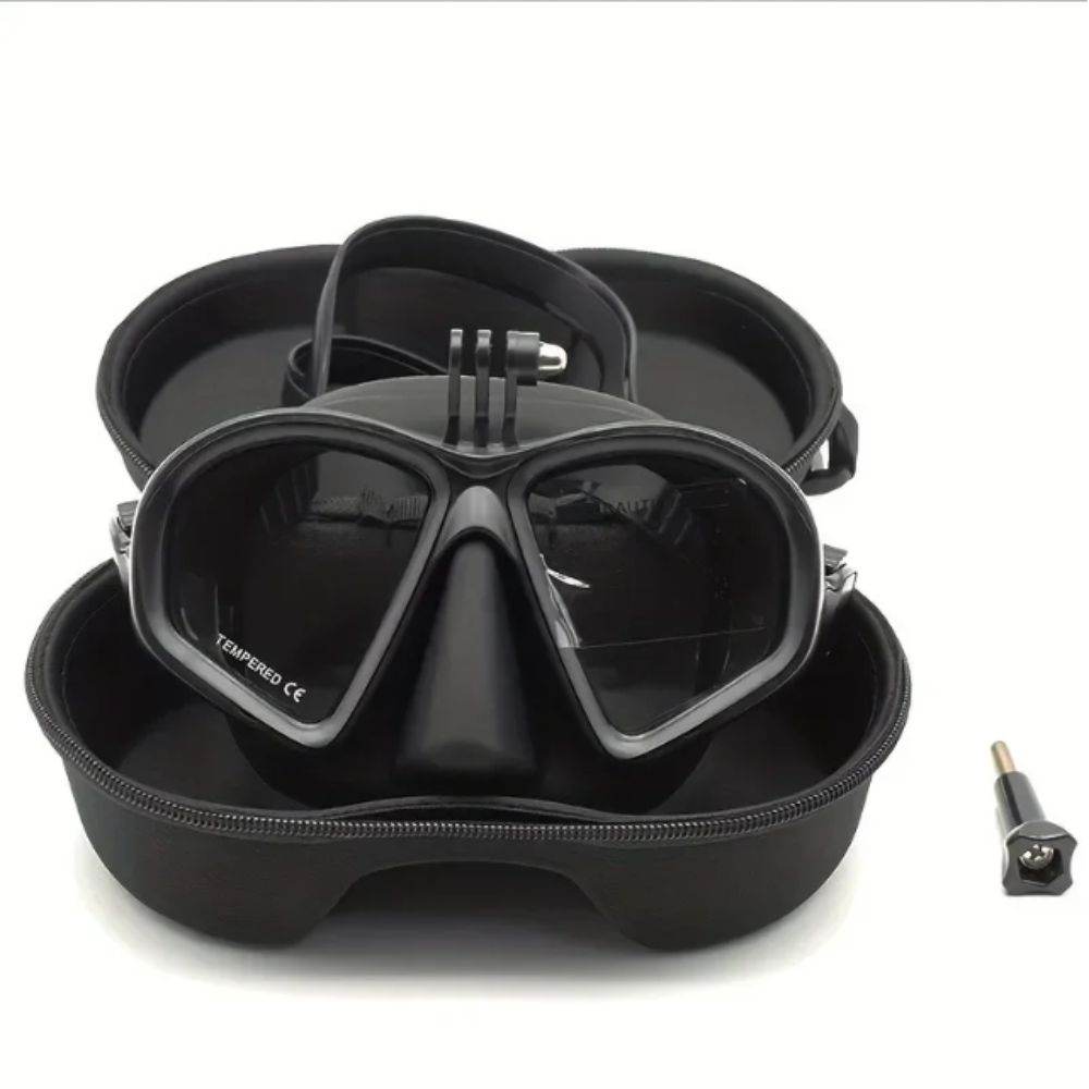 Duikmasker van gehard glas, op - Freediving Mask Set recensie en prijs