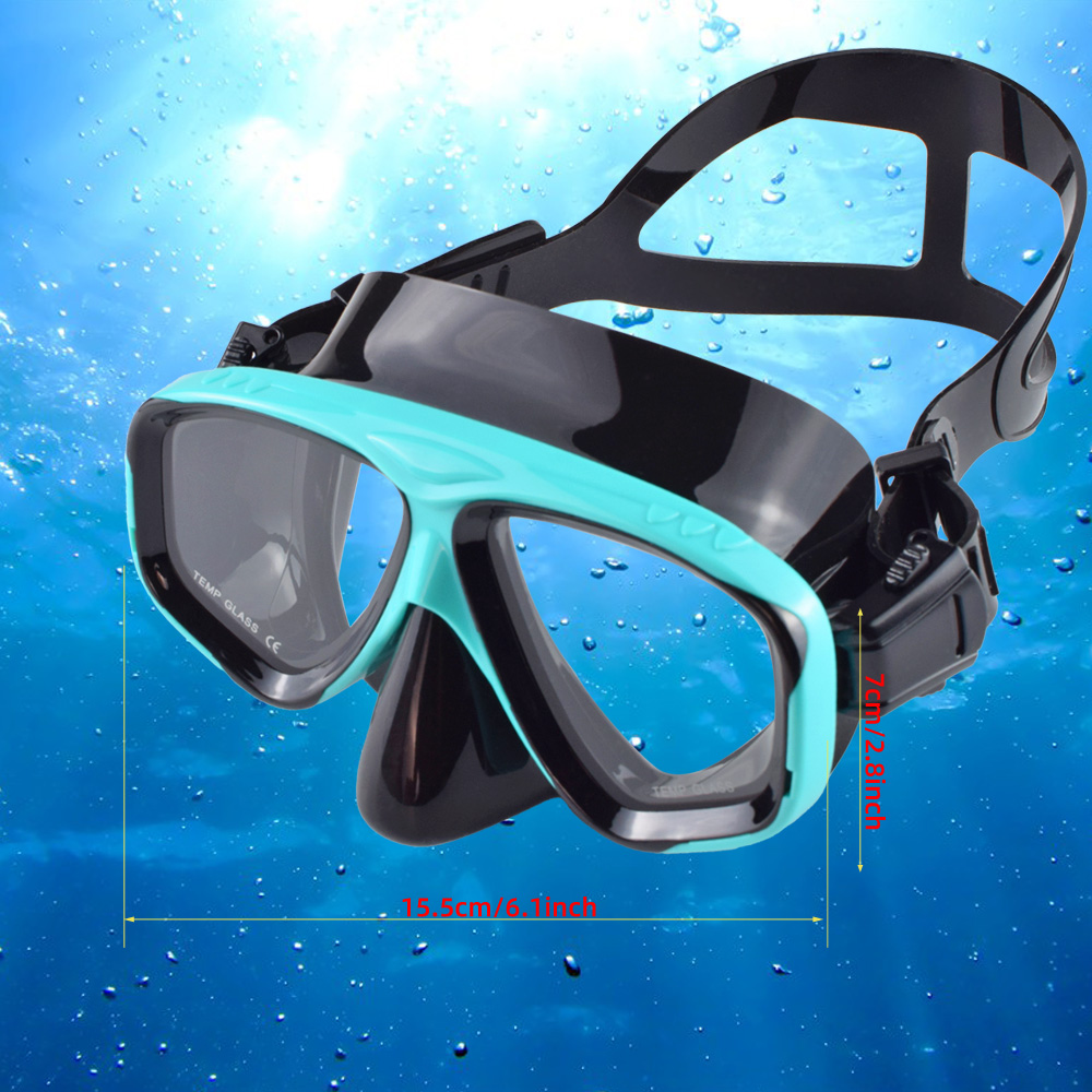 Droge Snorkelset Duikmasker Pr - Freediving Mask Set recensie en prijs